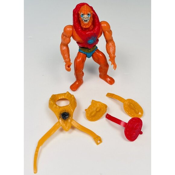 VTG 1981 MATTEL Masters of the Universe MOTU BEAST MAN Action Figure w/ Armor - Picture 1 of 7